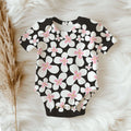 Bows And Hydrangeas - Charcoal - Pre-Order