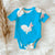 White Easter Bunnies - Bright Blue - Pre-Order