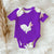 White Easter Bunnies - Bright Purple - Pre-Order