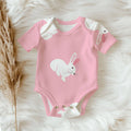 White Easter Bunnies - Pink - Pre-Order