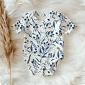 Navy Blue Floral Block - Pre-Order