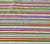 Multi Coloured Stripe Quilting Cotton