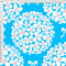 Bows And Hydrangeas - Bright Blue - Pre-Order