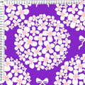 Bows And Hydrangeas - Bright Purple - Pre-Order