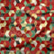 Christmas Kaleidoscope in Crimson - Quilting Cotton