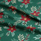 Poinsettia Decoration in Green - Pre-Order