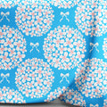 Bows And Hydrangeas - Bright Blue - Pre-Order