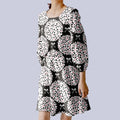 Bows And Hydrangeas - Charcoal - Pre-Order