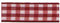 Gingham Ribbon 15mm Wide