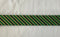 Green & Gold Striped Bias Binding - 25mm WIDE - 4.1m REMNANT