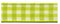 Gingham Ribbon 15mm Wide