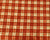 Orange Plaid Quilting Cotton