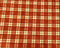 Orange Plaid Quilting Cotton