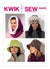 K4203 Misses’ Hats - kwik sew  (Paper pattern)