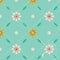 Dandelions in Aqua Demure - Pre-Order