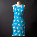 White Easter Bunnies - Bright Blue - Pre-Order