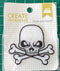 Skull & Bones Iron on Motif