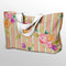 Bouquets on Stripes in Pink - Pre-Order