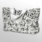 Black Block Floral - Pre-Order