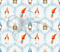 Gnomes in Snow - Pre-order - Clover & Co Fabrics