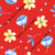 Red floral - Pre-Order - Clover & Co Fabrics